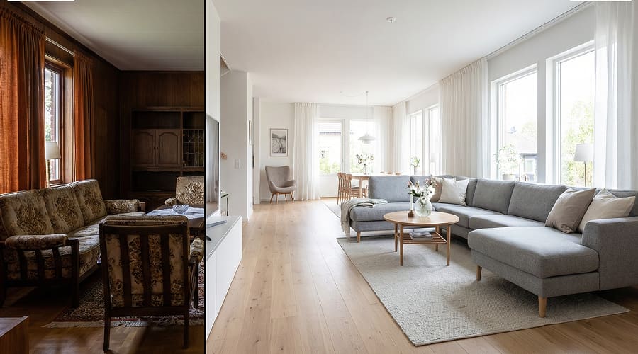 Vad kostar en totalrenovering? Pris 2026
